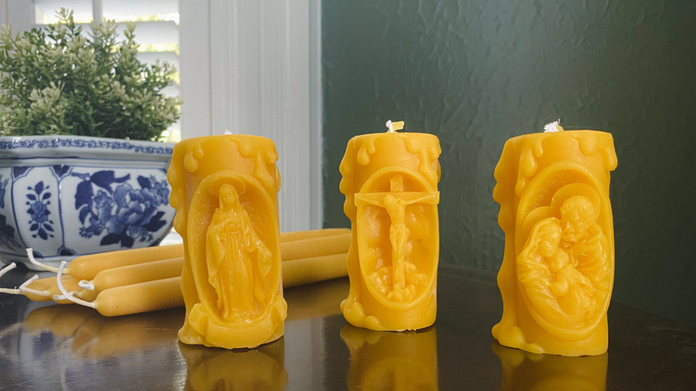 Beeswax and the Catholic Home – Mother & Home Market